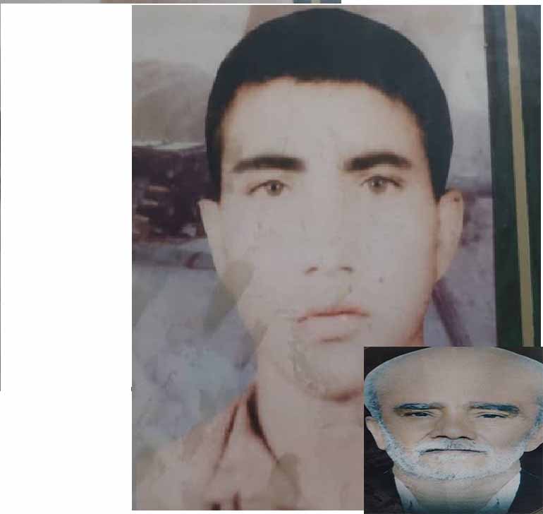 داییم بنام شهرام پسر 16ساله در 1378 گمشده و عکس خودش وپدرش( پدربزرگم) گذاشتم